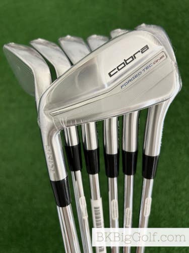 NEW LH Cobra King Forged Tec 23 One Length Iron Set 5-G