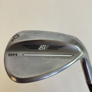 Titleist Vokey SM9 Lob Wedge 60* LW With Project X 6.0 Stiff Steel Shaft