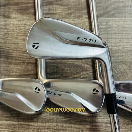 Taylormade P770 Iron Set 4-PW / Dynamic Gold, Stiff Flex (246)