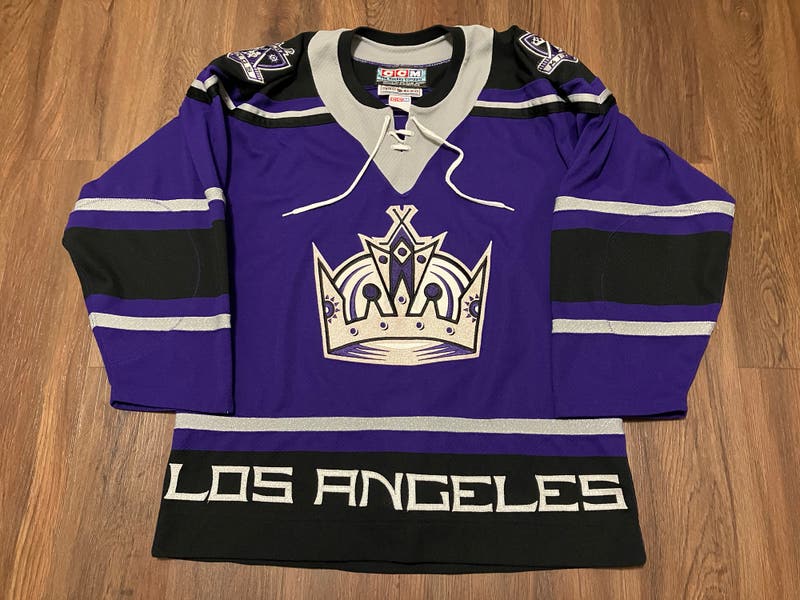 Los Angeles Kings Blank Crown CCM Center Ice NHL Hockey Jersey