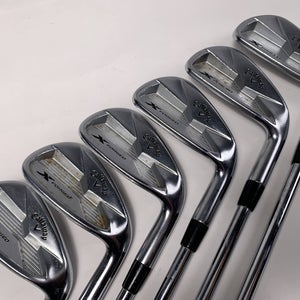 Callaway X Forged 2018 Iron Set 5-PW True Temper XP 95 S300 Stiff Steel Mens RH