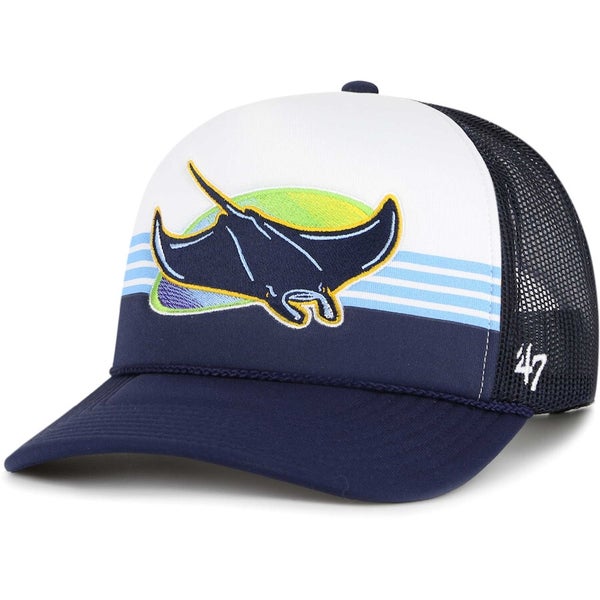 Tampa Bay Rays 47 Brand Mens Foam Trucker Adjustable Snapback Hat
