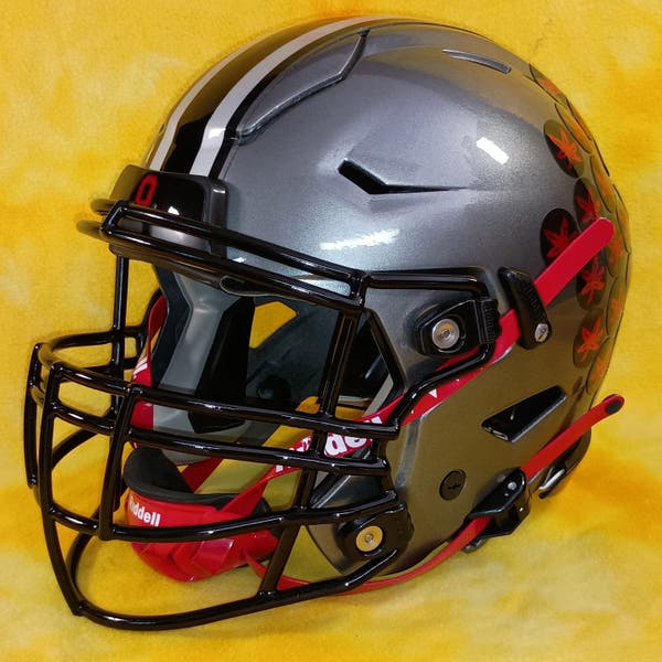 Ohio State Buckeyes custom fullsize Riddell speed Flex Yth Lg football  helmet