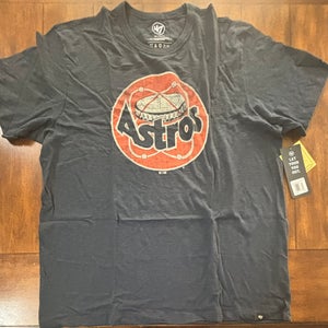 Houston Astros Cooperstown Fall Navy 47 Brand T-Shirt  Adult XXL