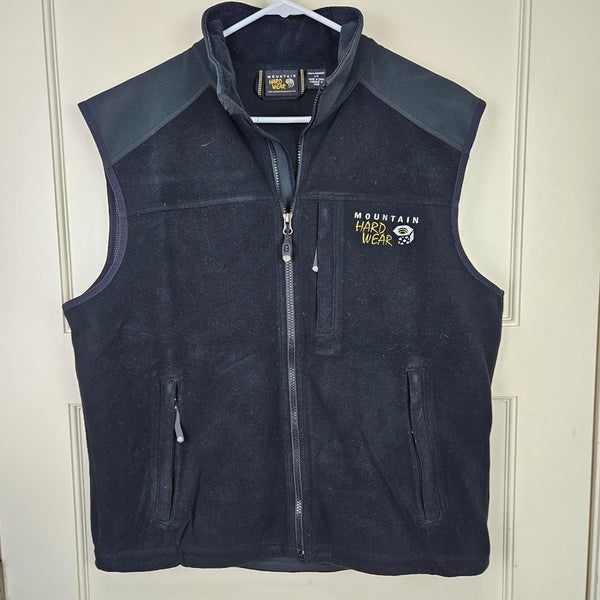Mountain Hardwear Vest Mens Size: L  Black Gore Windstopper Fleece Full Zip