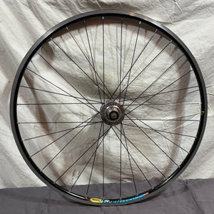 Mavic Open Pro 32-Spoke Black Aluminum 700C Rear Wheel CycleOps Powertap Hub