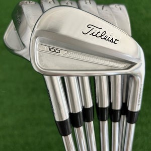 Titleist T100 23 Forged Iron Set 5-50 / True Temper AMT White Stiff