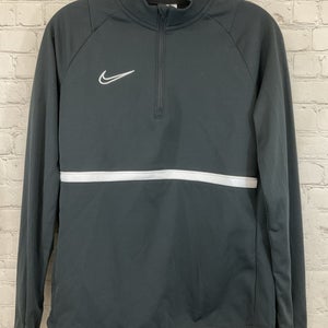 Nike CV2653-010 Women's DRI-FIT Polyester Pullover Soccer Jacket Black White MD