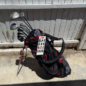 Callaway X12 Mens Right Handed Golf Club Complete Set With New Stand Bag
