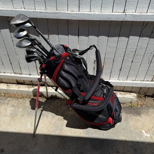 Adams Golf Idea Tech Golf Club Complete Mens Right Handed Set With New Stand Bag