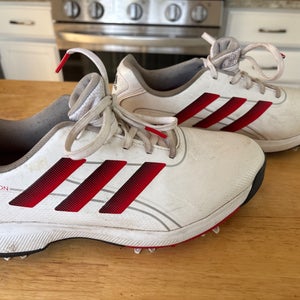 Unisex Size M 7.0 (W 8.0) Adidas Golf Shoes (Used)