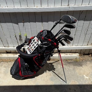 TaylorMade Burner and Burner 2.0 Mens Right Handed Golf Club Complete Set W/ Bag