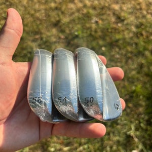 50 54 58 Set Men's 2025 TaylorMade MG4 Right Handed Wedge Stiff Flex Steel Shaft (New)