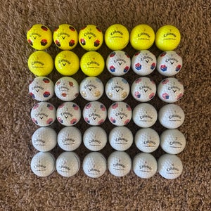 Callaway Chrome Tour Balls 36 Pack (3 Dozen) (Used)
