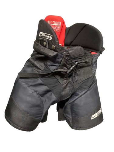 Bauer (Used) Medium Black Intermediate Junior Hockey Pants