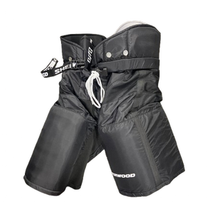 Sher-Wood (Used) Small Black Intermediate Senior Hockey Pants
