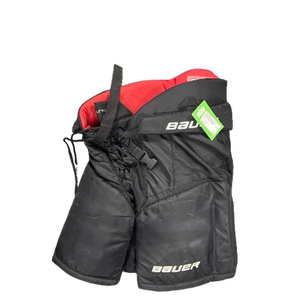 Bauer (Used) Medium Black Intermediate Junior Hockey Pants