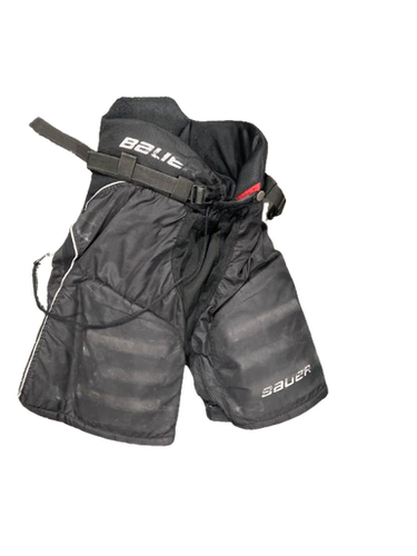 Bauer (Used) Small Black Youth Intermediate Hockey Pants