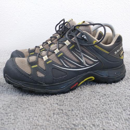 Salomon Ellipse GTX Womens Size 7 Hiking Shoes Low Top Trail Sneakers Waterproof