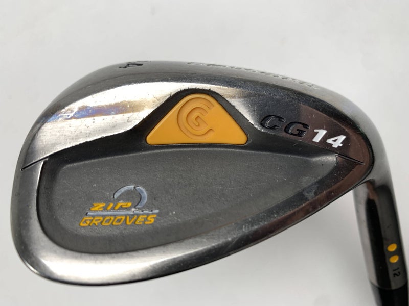 Cleveland CG14 Gunmetal Wedge 64* 12 Bounce Traction Wedge Steel Mens RH