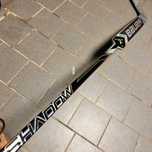 Senior Bauer Shadow Regular Goalie Stick 27" Paddle (New)