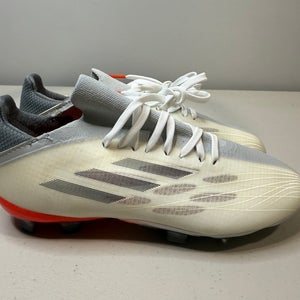 Size 5 Men’s adidas X Speedflow.2 FG White Solar Red Soccer Cleats