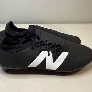 New Balance Furon Dispatch Junior FG V7+ Black Soccer SJF3FL75 Kids Size 5 Youth