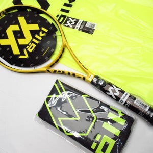 *NOS* VOLKL C10 PRO TENNIS RACQUET (4 3/8) W/ DRAWSTRING COVER. FROM A COLLECTOR