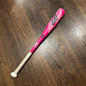 Marucci CAT Tee Ball Bat, 2 5/8" Barrel, -11 Drop, Pink, USA Baseball