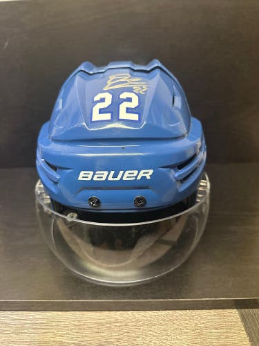 Dale Weise Montreal Canadiens game used signed helmet