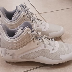 White Men's Size 13.0 (W 14.0) Adult Under Armour (New)