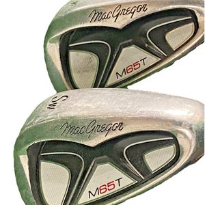 MacGregor M65T Wedge Set PW,SW RH Men's Factory Stiff Steel 35.5" Original Grips