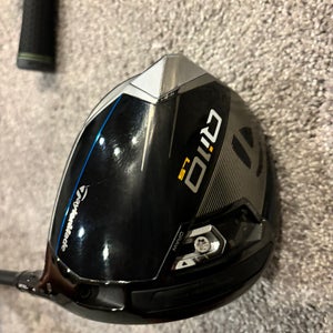 Men's TaylorMade Qi10 Right Handed Driver Stiff Flex 9 Loft (Used)