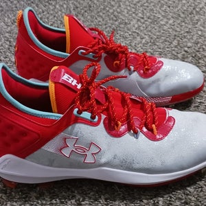 Red Men's Size 13.0 (W 14.0) Adult Under Armour (New)