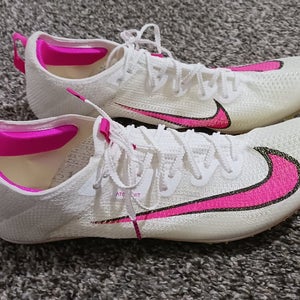 White Men's Size M 15.0 (W.16.0) Adult Nike Zoom Superfly Elite 2 Shoes (New)