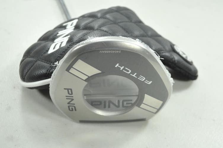 Ping Fetch 2024 35" Putter Right Slight Arc Steel with Head Cover NEW! # 196167
