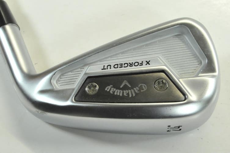 Callaway X Forged UT 21 24* Driving Iron Stiff RH Project X U 6.0 Steel # 189146