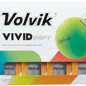 Volvik Vivid Soft Golf Balls (12pk) 1dz, 2025 NEW