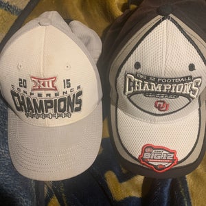 Used Two Oklahoma Sooners Hats