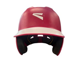 Used Easton RED HELMET Batting Helmet No Mask Red MD 11863-S000022622
