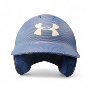 Used Under Armour UA BLUE CARBON Batting Helmet No Mask Royal Blue MD 11863-S000022672