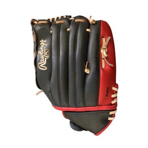 Used Rawlings PLAYERS SERIES BB/SB Glove LH Throw Grey And Red 11 1/2" 11760-S000078205