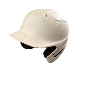 Used Easton BATTING HELMET 7 1/8 - 7 3/4 Batting Helmet No Mask White L/XL 11760-S000078180