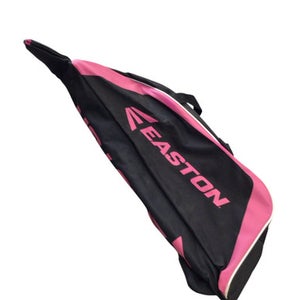 Used Easton BAT BAG BB/SB Player Carry Bag Black And Pink 11760-S000078174