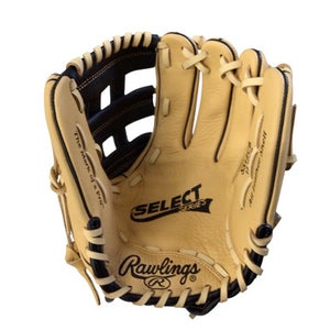 Used Rawlings SELECT SERIES BB/SB Glove RH Throw Brown 12" 11760-S000078150