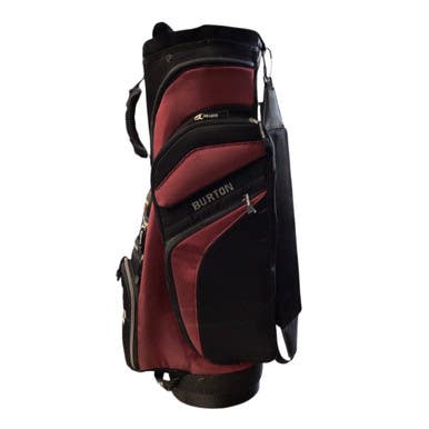 Used Burton B-SPORT Mens Cart Bag Black And Wine Red 11760-S000078146