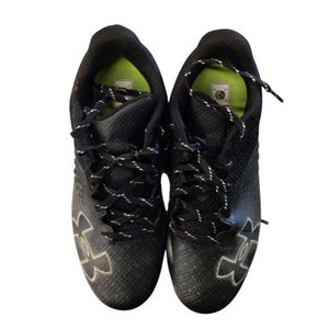 Used Under Armour Jr FB Cleats Black Junior 03.5 11760-S000078152