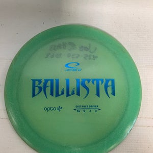 Used Latitude 64 BALLISTA OPTO Disc Golf Driver Green 163g 11823-S000032657