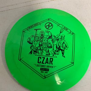 Used Infinite Discs CZAR I-BLEND Disc Golf Driver Green 11823-S000032691