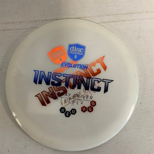 Used Discmania INSTINCT NEO Disc Golf Driver White 172g 11823-S000032681